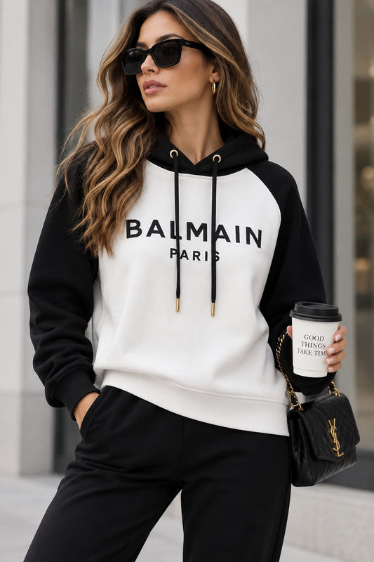 Balmain Paris Hoodie For Women