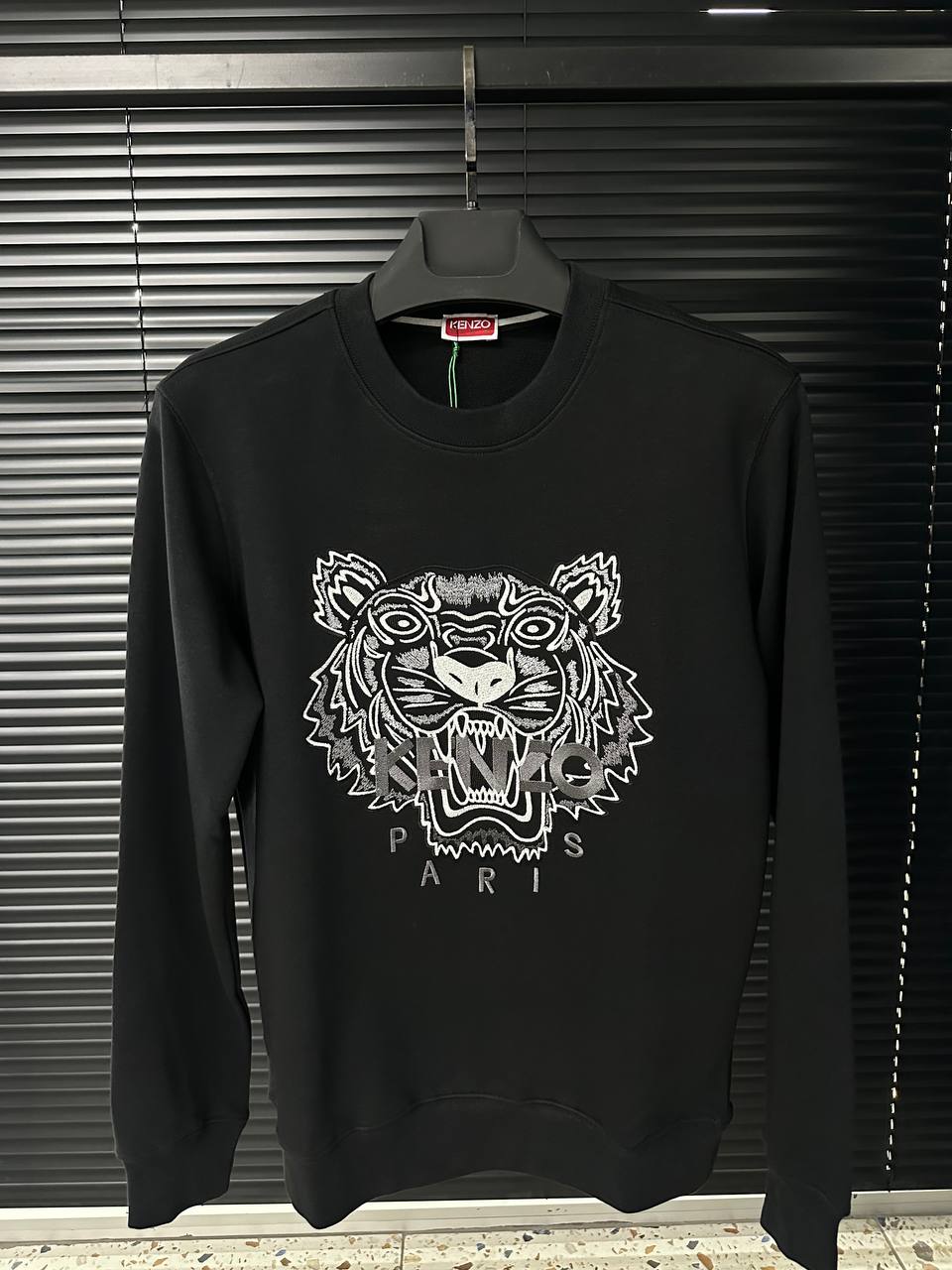 Kenzo Tiger Black Sweatshirt For Men