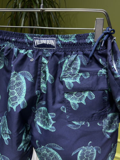 Vilebrequin Dark Blue Swim Short For Men