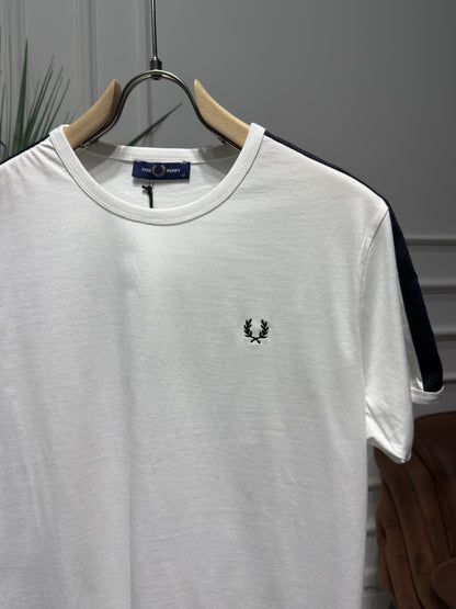 Fred Perry Logo Embroidered Slim fit Tshirt For Men