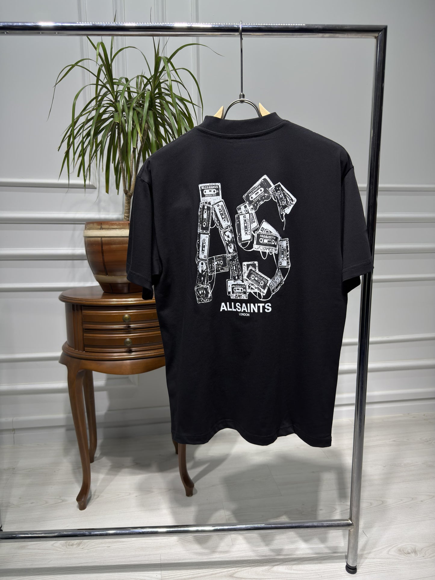 Mixtape Oversized Black Tshirt For Men