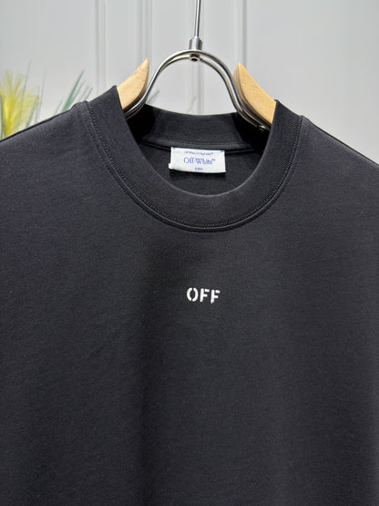 Chain Arrow Black Tshirt For Men