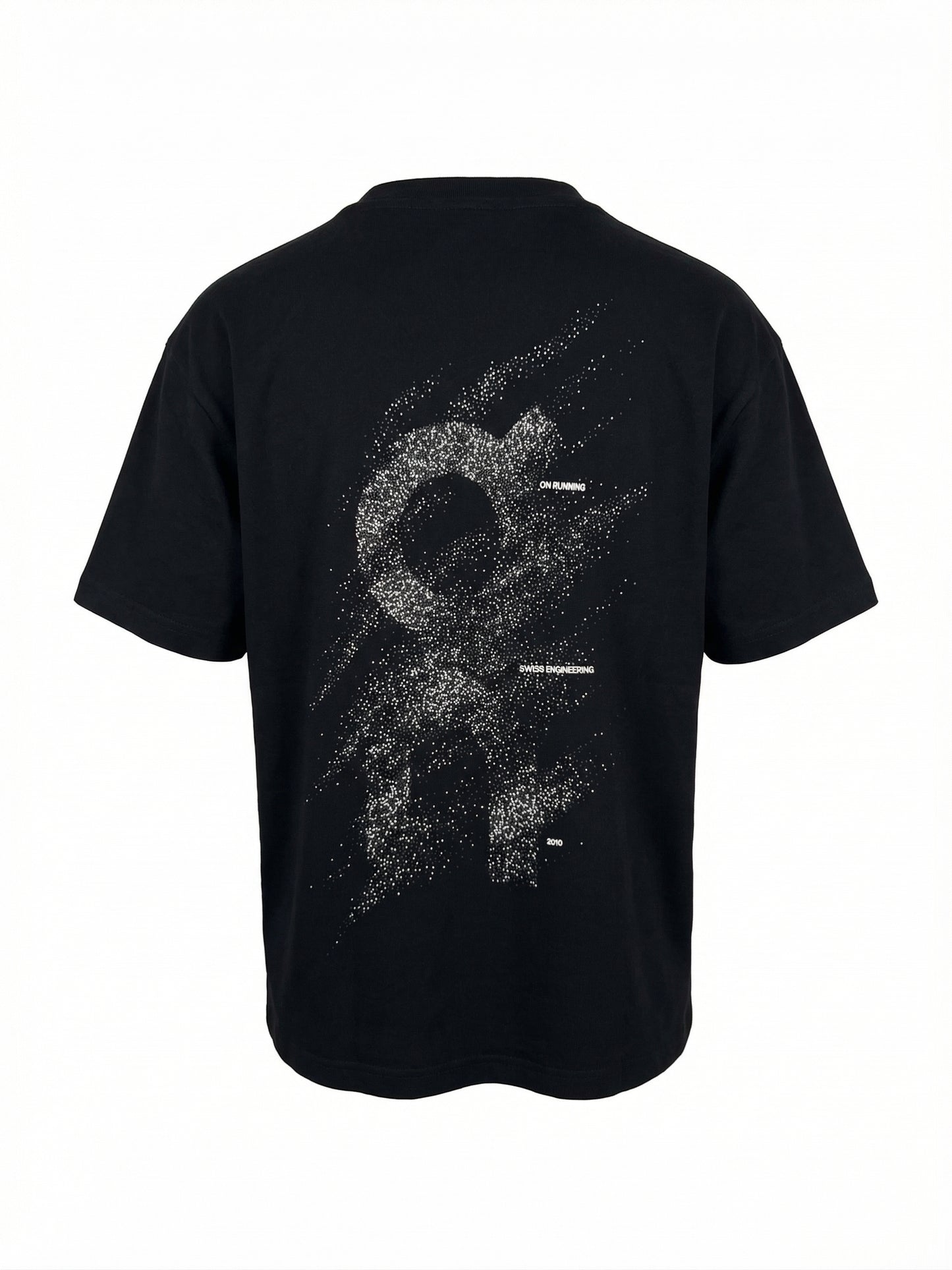 On Black Relaxed-fit Tshirt For Men