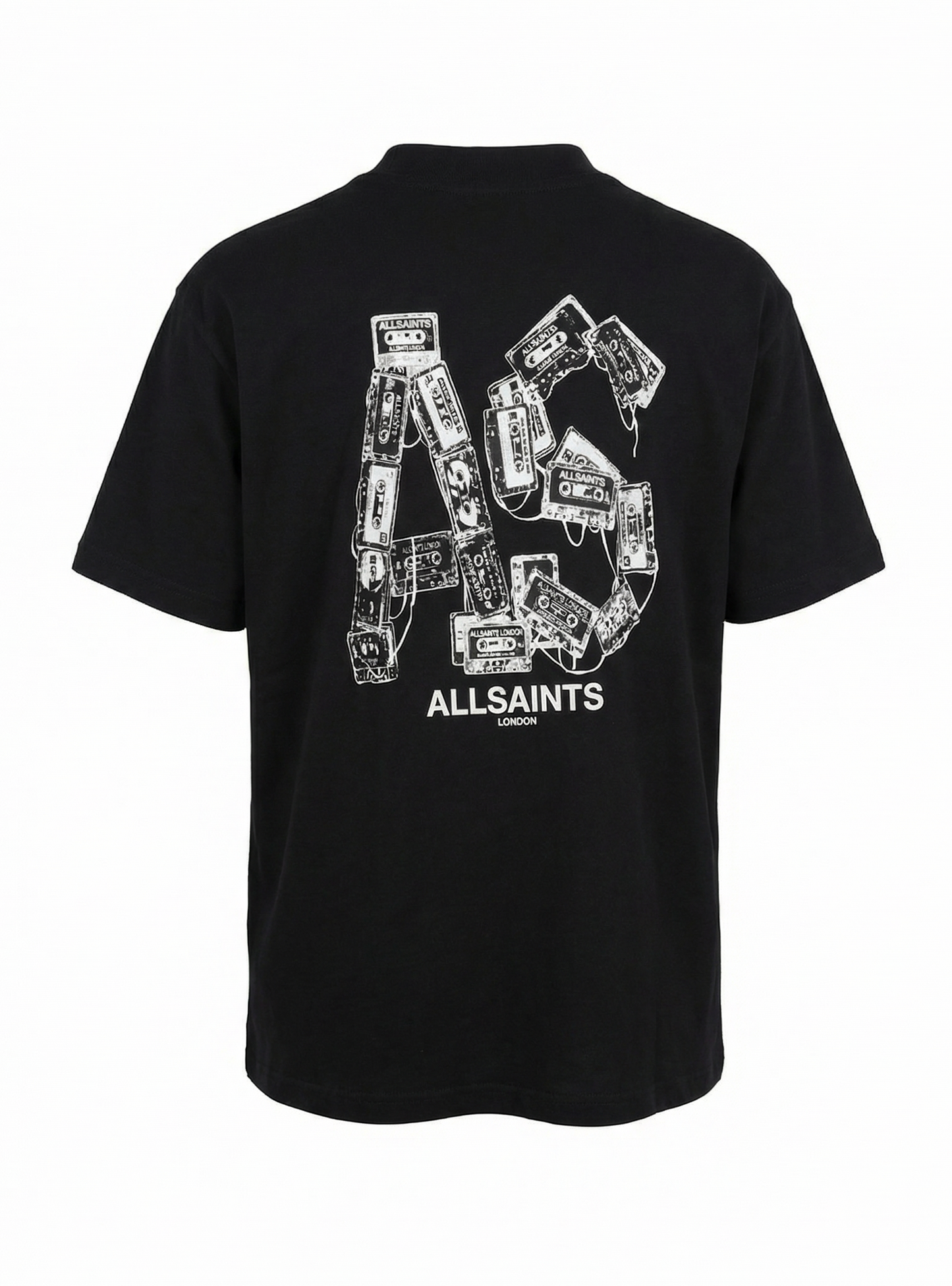 Mixtape Oversized Black Tshirt For Men